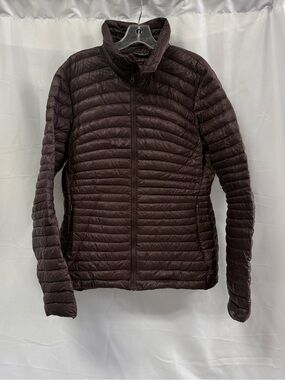 Arc’teryx Yerba Puffer Coat Jacket Goose Down Brown Purple Women’s Large